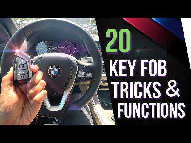 20 BMW KEY FOB Features, Functions, & Hidden Tricks!