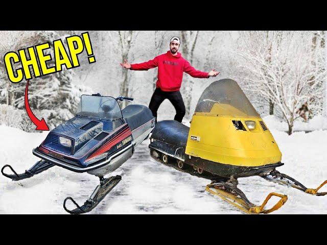 Buying Snowmobiles I've ALWAYS Wanted !! (and First Rides)