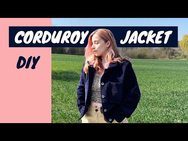 Corduroy Jacket DIY | Fionasdf