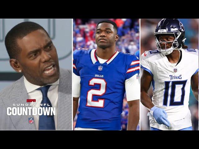 NFL Countdown | "Bills O-line looking scarier with add Amari Cooper" - Randy Moss warning to Titans