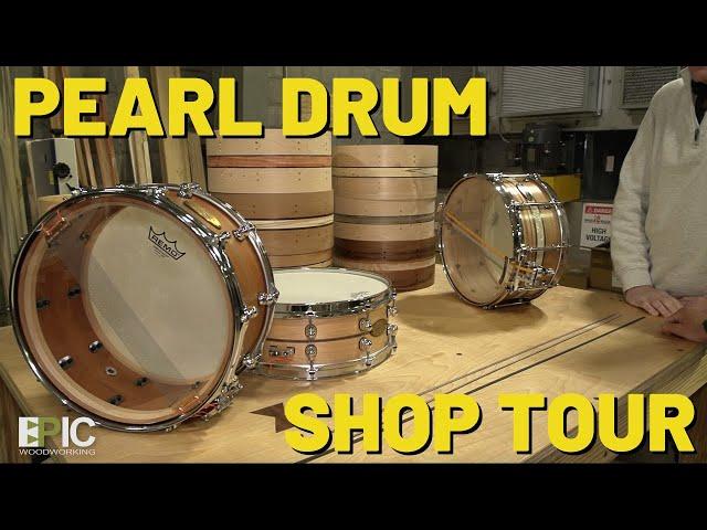 Pearl Drum - Custom Shop Tour