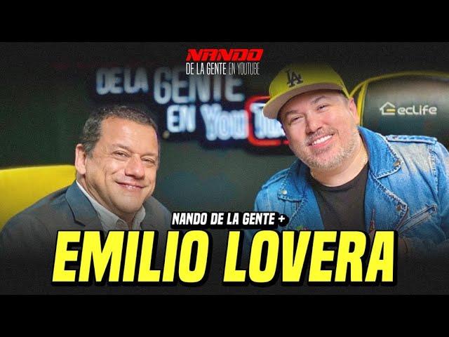 NANDO DE LA GENTE EN YOUTUBE | EMILIO LOVERA | EP 34 | WEBSHOW