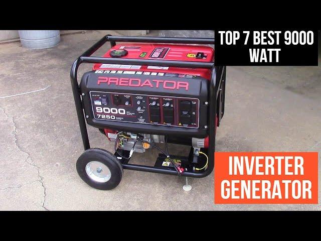 Top 7 Best 9000 Watt Inverter Generator In 2024