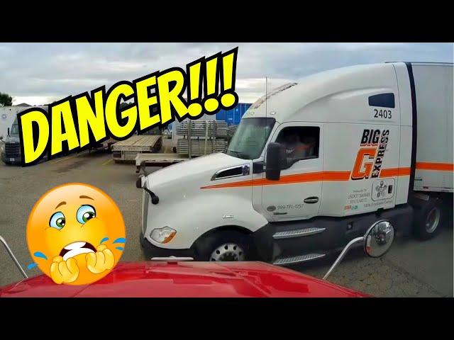 Truck Stop Fails & Mad Drivers | Bonehead Truckers