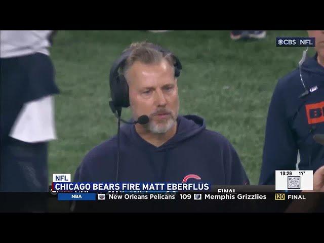 Bears fire coach Matt Eberflus with free-falling team last in NFC North