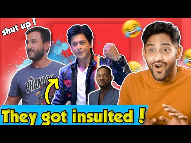 Shahrukh Khan & Saif got Insulted Live! (MEMES)