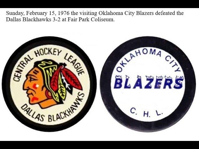 1976 02 15 OKC BLAZERS 3 vs DALLAS BLACKHAWKS 2 EDITED