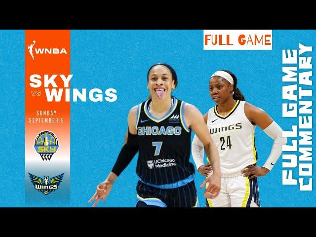 Chennedy, Dana and Diamond shine! Watch Chicago Sky vs Dallas Wings FULL GAME - September 8, 2024