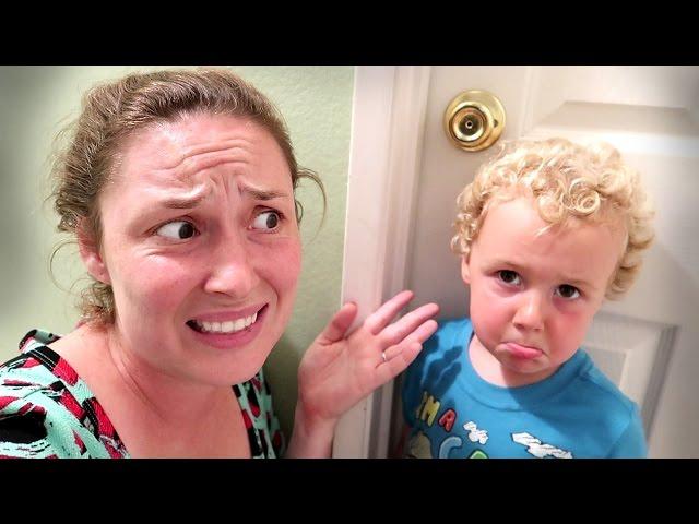 Little Kid Locks Every Door in House!