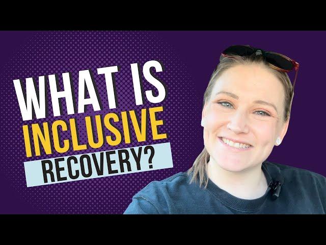 I never felt welcomed in the recovery community