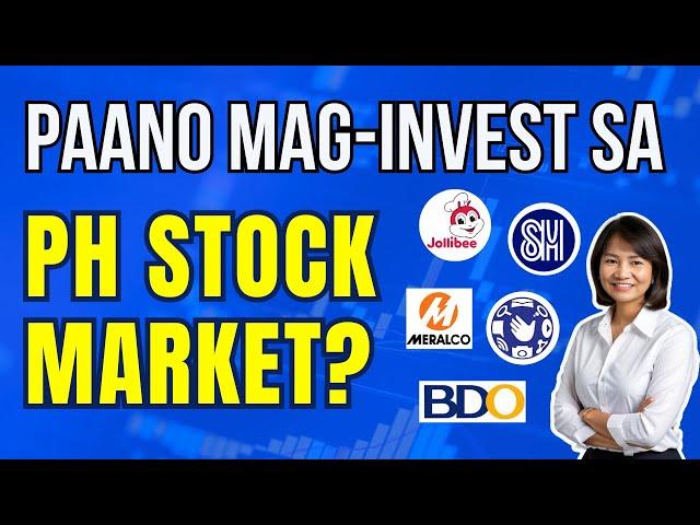 How to Invest in The PHILIPPINE STOCK MARKET (BEGINNERS) / Paano Mag-Invest sa Philippine Stocks