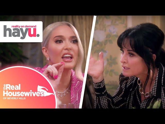 Kyle's Erika Outburst STUNS Housewives | Season 10 | Real Housewives Of Beverly Hills