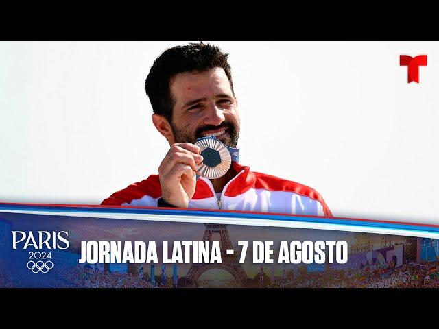 PARIS 2024 | LO MEJOR DE LA JORNADA LATINA 08/07/2024 | TELEMUNDO DEPORTES