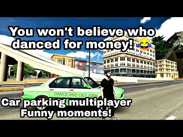 I gave a person money and it was unbelievable and funny! Funny moments! | Car parking multiplayer