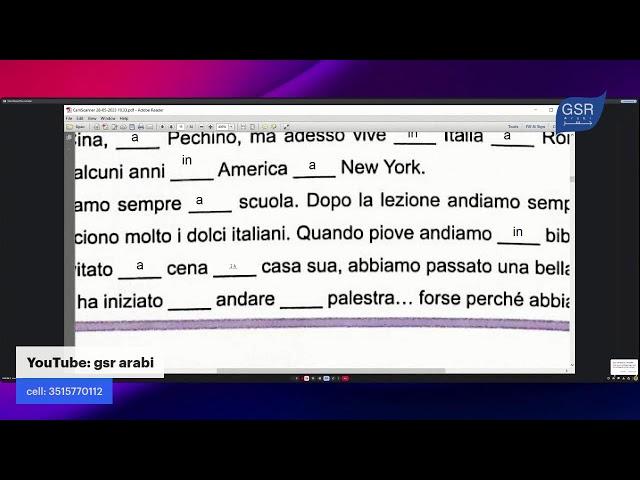 Corso A1