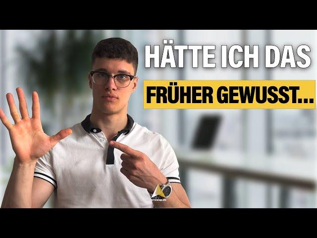 5 Dinge, die ich gerne vor meinem Studium gewusst hätte
