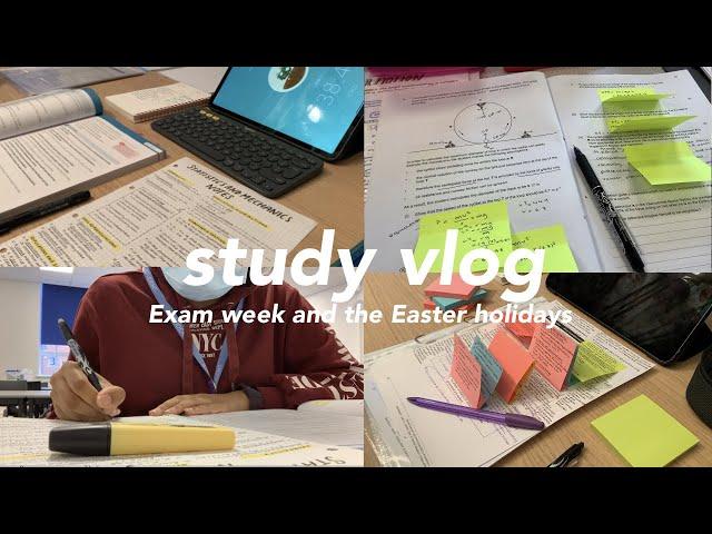 Study vlog | Entrance exam, school life, timetabled revision and a Korean study planner