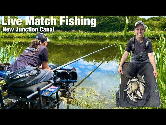 Live Match Fishing - New Junction Canal