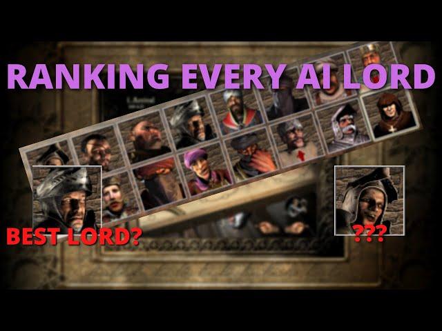 Stronghold Crusader Lord Ranking - Ranking every Lord from worst to best