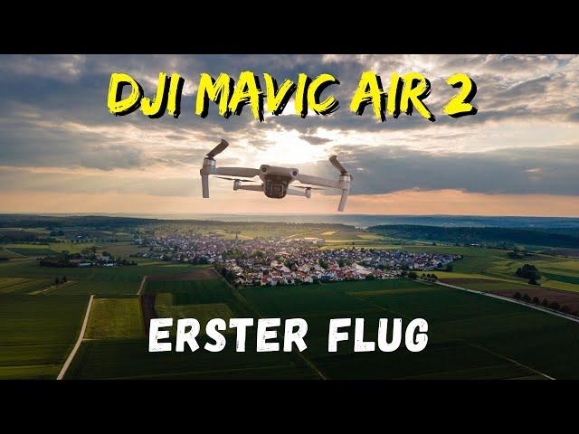 MAVIC AIR 2 // Erster Flug - soooo viele Funktionen