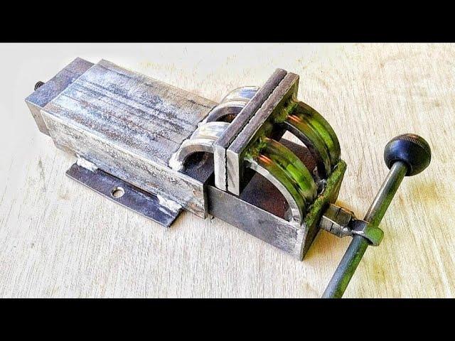 Not many people know how to make super strong vise from used bearings