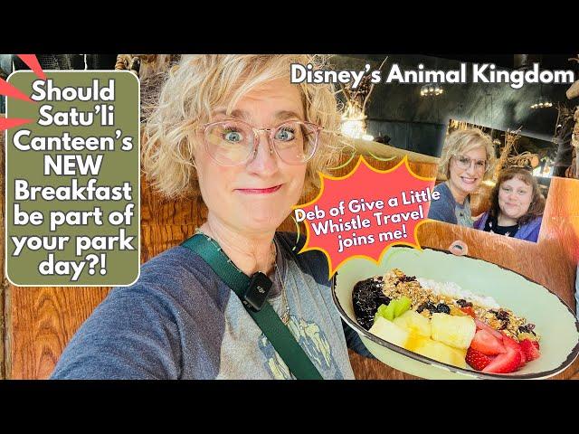 Should Satu'li Canteen's NEW BREAKFAST Be a Part of Your DISNEY Park Day?! | Animal Kingdom