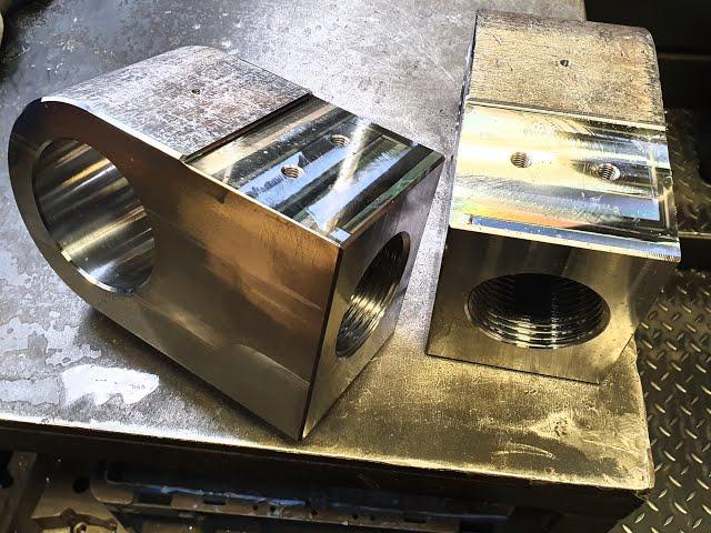 Complete part machining on 5 axis Machine Centre