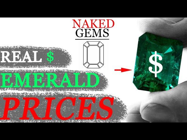 Emerald prices and value NAKED GEMS Gemstones