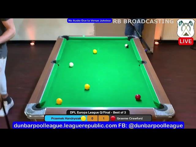 DPL Europa League Q/Final: Przemek Handrysiak vs Graeme Crawford