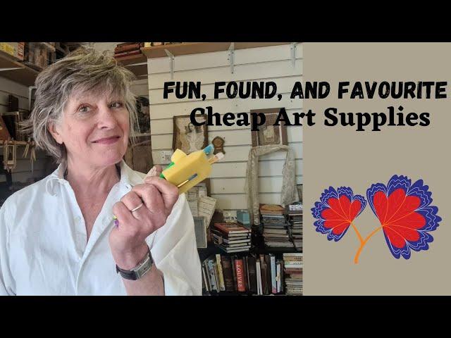 My Favourite Fun, Found, and Cheap Art Supplies