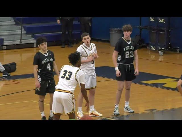 Waterbury Boys VAR Basketball - Kennedy vs Woodland - Dec 23, 2024