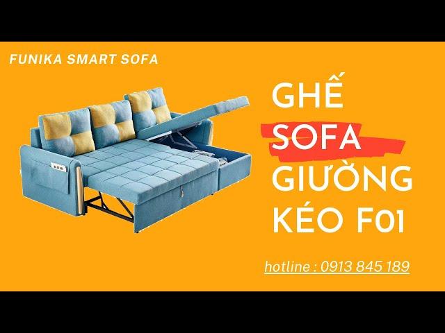 Sofa Bed Pull-out F01 A Solution For Modern Apartment! Funika Sofa Bed