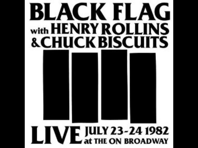 Black Flag - Live At The On Broadway 1982 (2010) Full Album