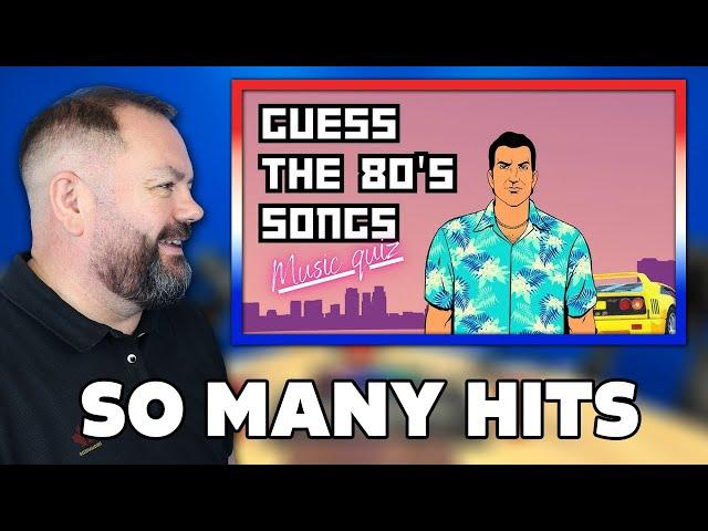 Guess the Song From 1980s REACTION | OFFICE BLOKES REACT!!