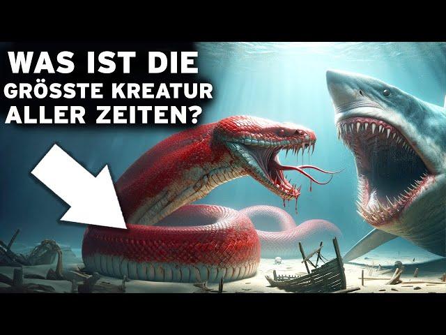 Die größten Tiere, die jemals auf der Erde existierten. Größenvergleich - Dokumentar - Erdgeschichte