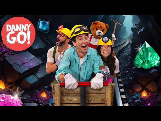 "Don't Stop Digging!" ️ Gemstone Mine Adventure | Danny Go! Dance Songs for Kids