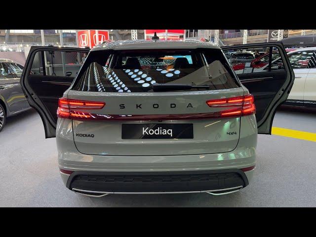 New SKODA KODIAQ Sportline 2024 - PRACTICALITY test & trunk space (2.0 TDI, 4X4)