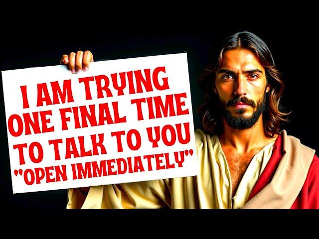 🟥"I AM TRYING ONE FINAL TIME TO TALK TO YOU!! OPEN IMMEDIATELY" | Gods Message Now