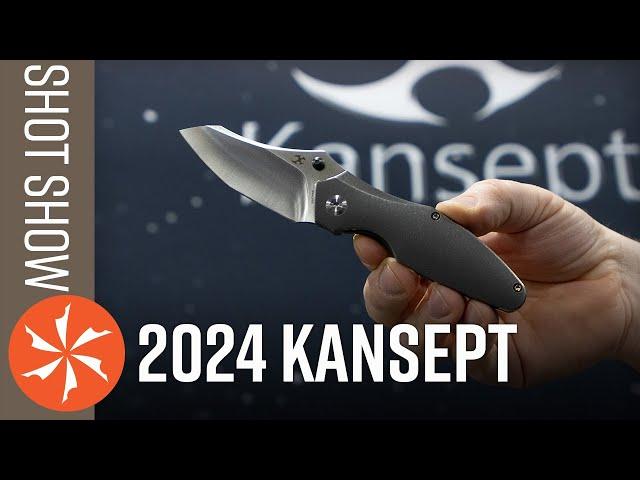 New Kansept Knives at SHOT Show 2024 - KnifeCenter.com