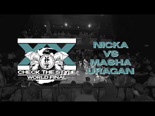 1vs1 Bgirl Open Pro | Top8 | Nicka vs Masha Uragan