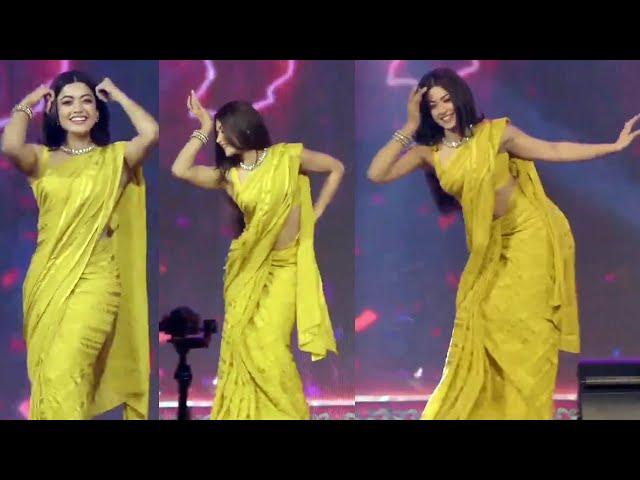 Rashmika Mandanna Dance at Pushpa 2 Kerala Event | Allu Arjun | TFPC