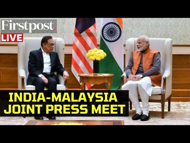 LIVE: India's PM Modi Delivers Joint Statement with Visiting Malaysian Prime Minster Anwar Ibrahim