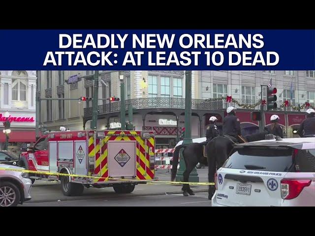 Deadly New Orleans attack: 10 dead on Bourbon St. | FOX 7 Austin