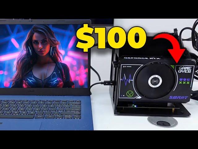 Laptop Gaming eGPU For Only $100? YES!