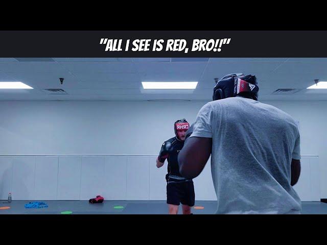 My First Ever MUAY THAI Sparring Session | Muay Thai Kickboxing