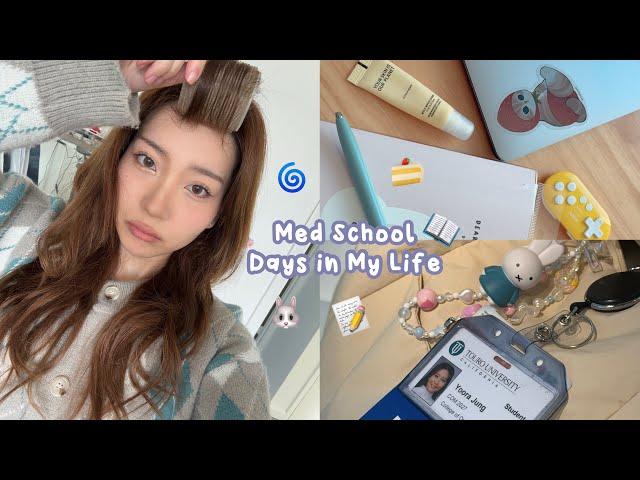 VLOG⸝⸝ getting myself out of a rut, realistic med school life, going on a first date