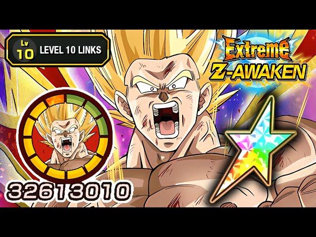 100% EZA STR SSJ NAMEK GOKU LEVEL 10 LINKS + STICKER EFFECT! Dragon Ball Z Dokkan Battle