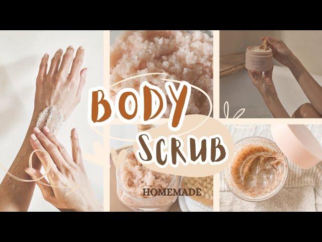 How to make Body Scrub at home | best exfoliating sugar scrub ️ #skincare #bodyscrub