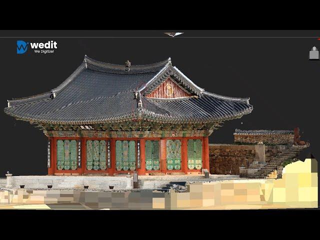 불갑사를 3D DATA화 시켜보았습니다. I 위딧 I 3D DATA I 3D SCAN I 3DSCANNER I 3D 스캔 I 역설계 I 3D 스캐닝