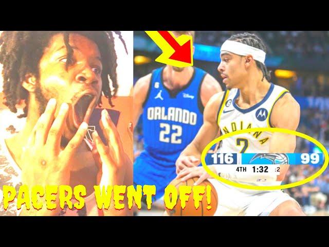 MAGIC VS PACERS REACTION 2023 INDIANA PACERS VS ORLANDO MAGIC HIGHLIGHTS REACTION 2023